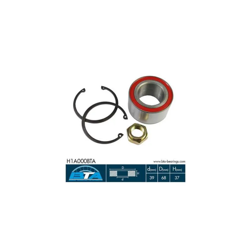 Roulement de roue avant BTA H1A000BTA