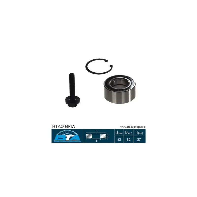 Roulement de roue avant BTA H1A004BTA