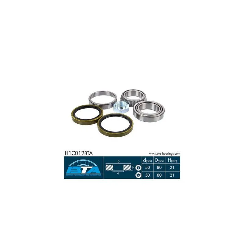 Roulement de roue avant BTA H1C012BTA