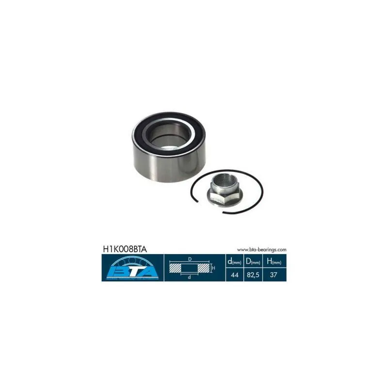 Roulement de roue arrière BTA H1K008BTA