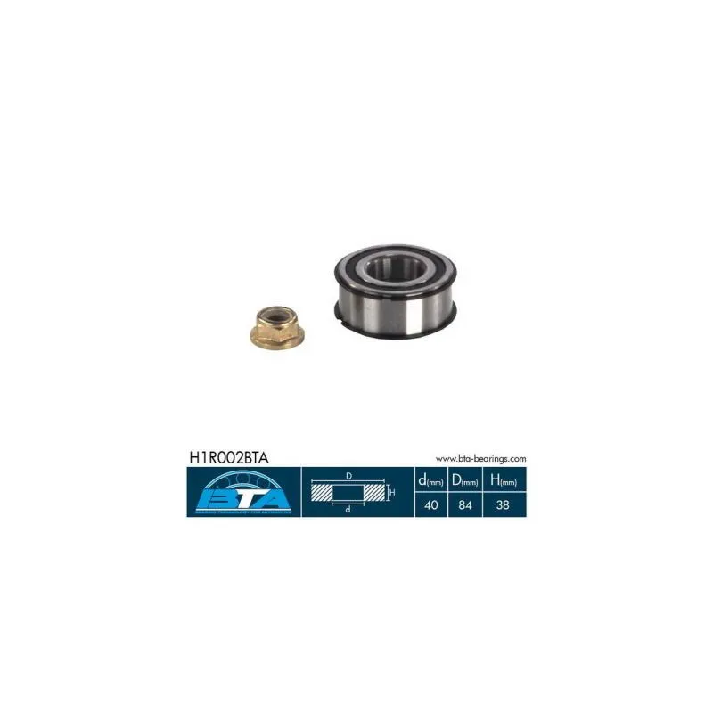 Roulement de roue avant BTA H1R002BTA