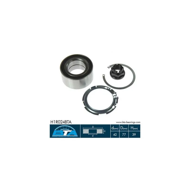 Roulement de roue avant BTA H1R024BTA