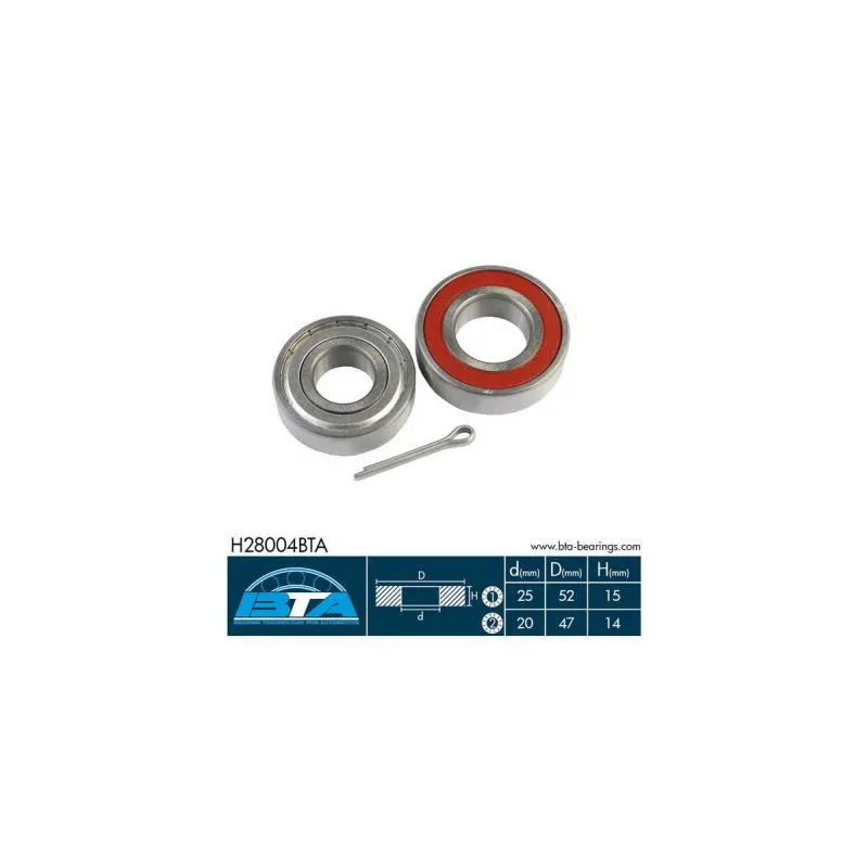 Roulement de roue arrière BTA H28004BTA