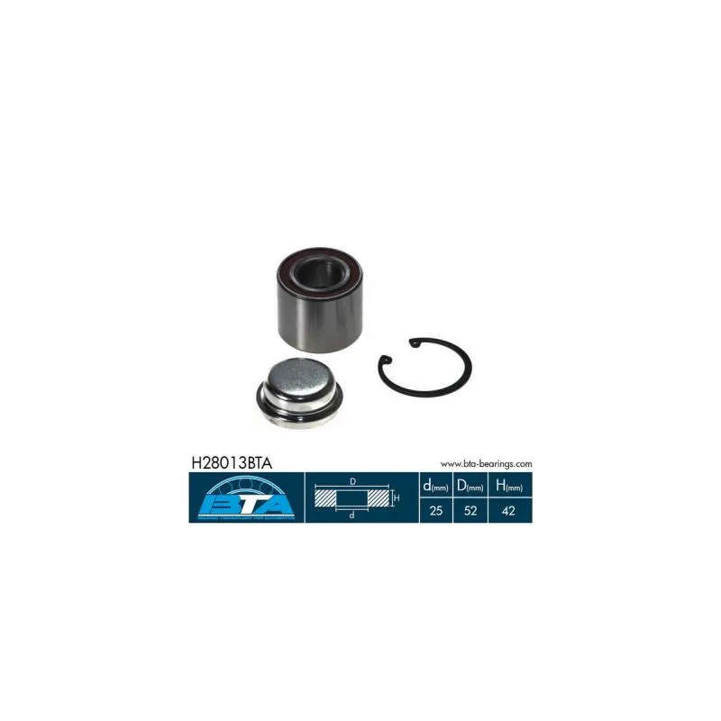Roulement de roue arrière BTA H28013BTA