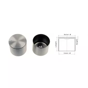 Poussoir de soupape KOLBENSCHMIDT 50007546