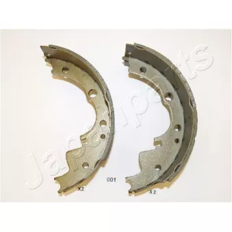 Jeu de mâchoires de frein JAPANPARTS