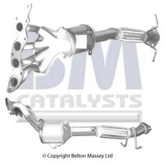 Catalyseur BM CATALYSTS BM91560H