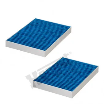Filtre, air de l'habitacle HENGST FILTER E2919LB-2