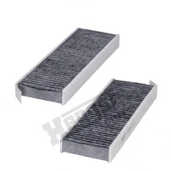 Filtre, air de l'habitacle HENGST FILTER E2977LC-2