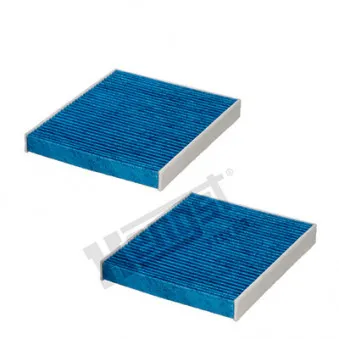 Filtre, air de l'habitacle HENGST FILTER E2978LB-2