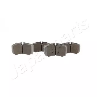 Jeu de 4 plaquettes de frein avant JAPANPARTS