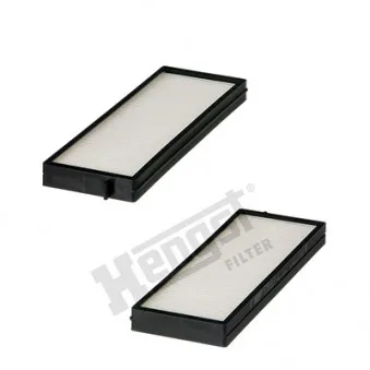 Filtre, air de l'habitacle HENGST FILTER E3916LI-2