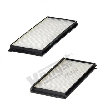 Filtre, air de l'habitacle HENGST FILTER E3931LI-2
