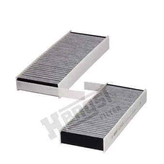 Filtre, air de l'habitacle HENGST FILTER E3942LC-2