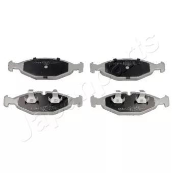 Jeu de 4 plaquettes de frein avant JAPANPARTS