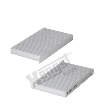 Filtre, air de l'habitacle HENGST FILTER E3970LI-2