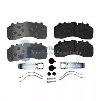 Jeu de 4 plaquettes de frein avant JAPANPARTS