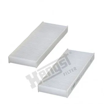 Filtre, air de l'habitacle HENGST FILTER E4912LI-2