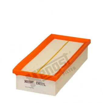 Filtre à air HENGST FILTER E637L