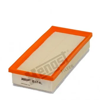 Filtre à air HENGST FILTER E674L