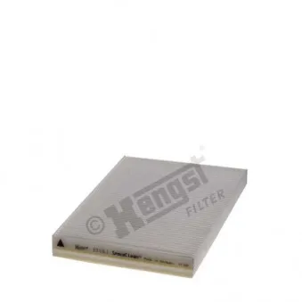 Filtre, air de l'habitacle HENGST FILTER E910LI