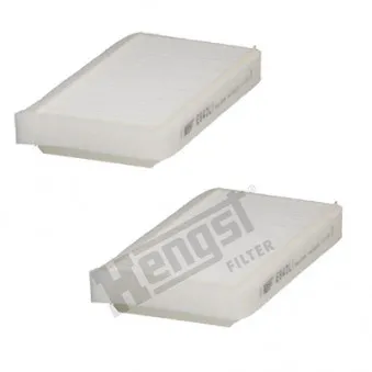 Filtre, air de l'habitacle HENGST FILTER E942LI-2
