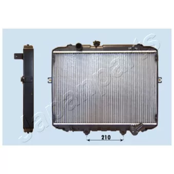 Radiateur, refroidissement du moteur JAPANPARTS