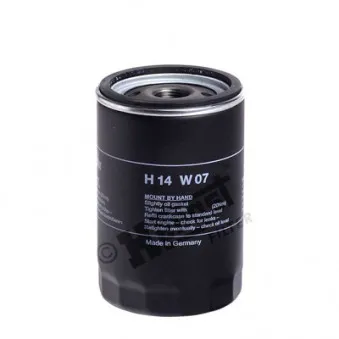 Filtre à huile HENGST FILTER H14W07