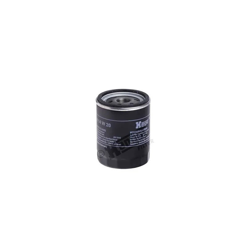 Filtre à huile HENGST FILTER H14W20