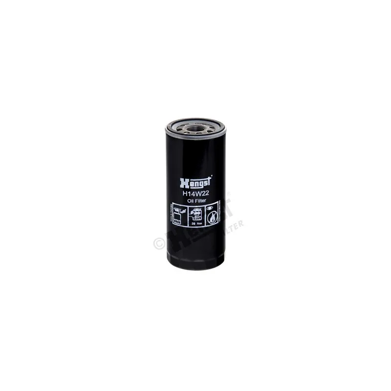 Filtre à huile HENGST FILTER H14W22