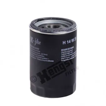 Filtre à huile HENGST FILTER H14W26