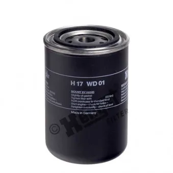 Filtre à huile HENGST FILTER H17WD01