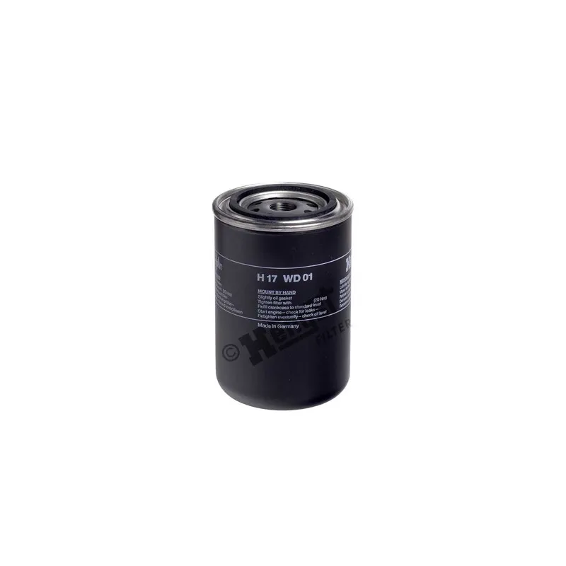 Filtre à huile HENGST FILTER H17WD01