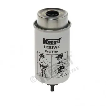 Filtre à carburant HENGST FILTER H203WK
