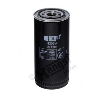 Filtre à huile HENGST FILTER H303W