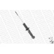 Jeu de 2 amortisseurs arrière MONROE D8977 - Visuel 3