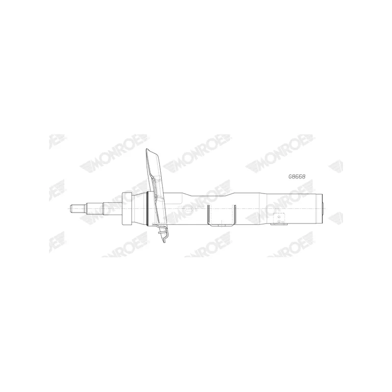 Amortisseur avant droit MONROE G8668