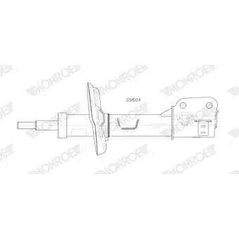 Amortisseur avant gauche MONROE