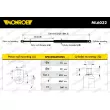 Vérin, capot-moteur MONROE ML6032 - Visuel 2