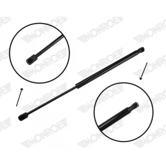 Vérin de hayon, de coffre MONROE ML6576