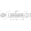 Ressort de suspension MONROE SP4420 - Visuel 2
