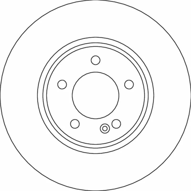 Jeu de 2 disques de frein arrière TRW DF4638S