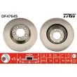 Disque de frein avant gauche TRW DF4764S - Visuel 1