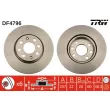 Jeu de 2 disques de frein avant TRW DF4796 - Visuel 1