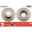 Jeu de 2 disques de frein avant TRW DF4807S - Visuel 1