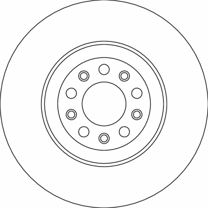 Jeu de 2 disques de frein arrière TRW DF6551S