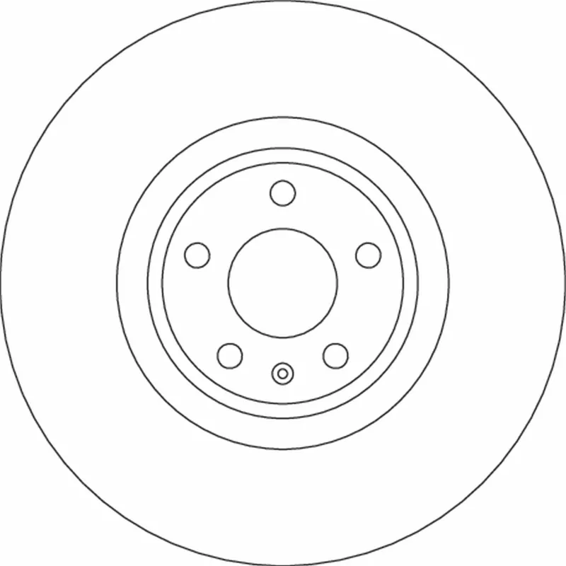 Jeu de 2 disques de frein avant TRW DF6729S