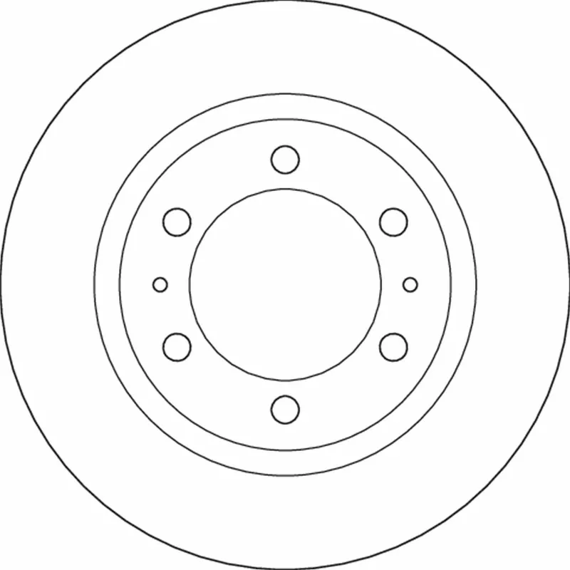 Jeu de 2 disques de frein arrière TRW DF6817S