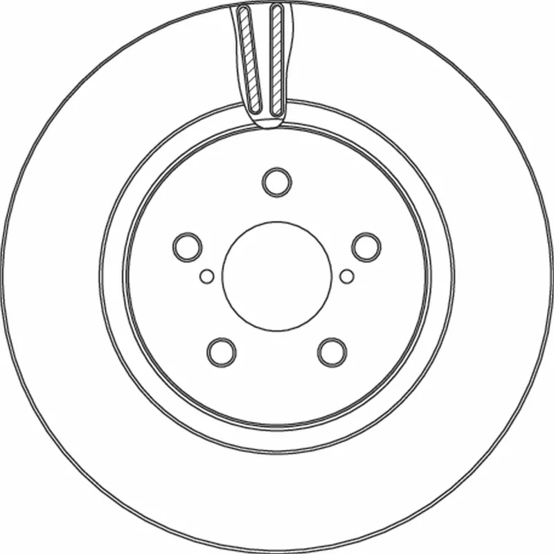 Jeu de 2 disques de frein avant TRW DF6851