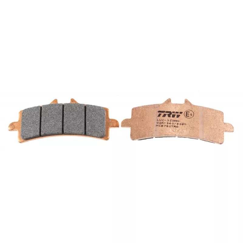 Jeu de 4 plaquettes de frein avant TRW MCB792TRQ